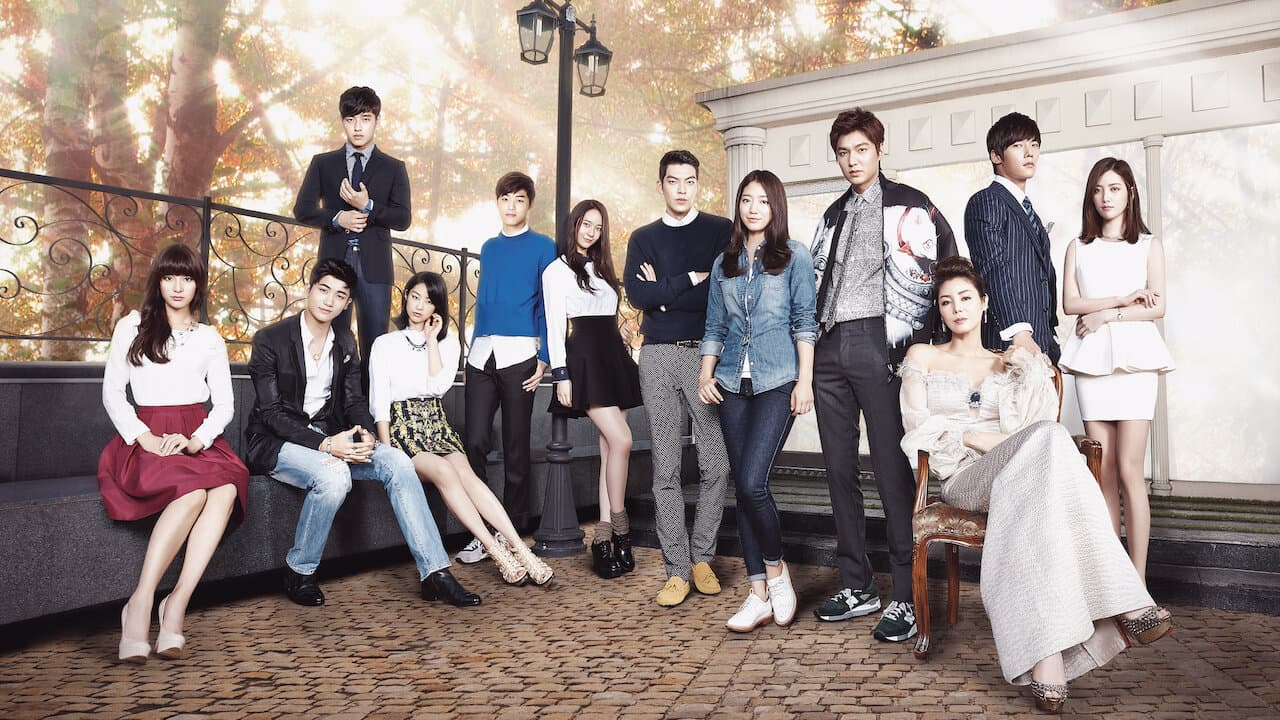 The Heirs dizisinde mirasçıların olduğu toplu görsel